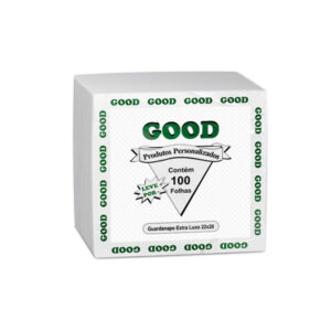 Guardanapo Extra Luxo folhas simples 22cm x 20cm - 100 folhas