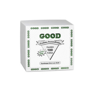 Guardanapo Extra Luxo folhas simples 30cm x 30cm - 100 folhas