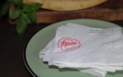 Celebre a Paixão por Pizza com Nosso Guardanapo Especial