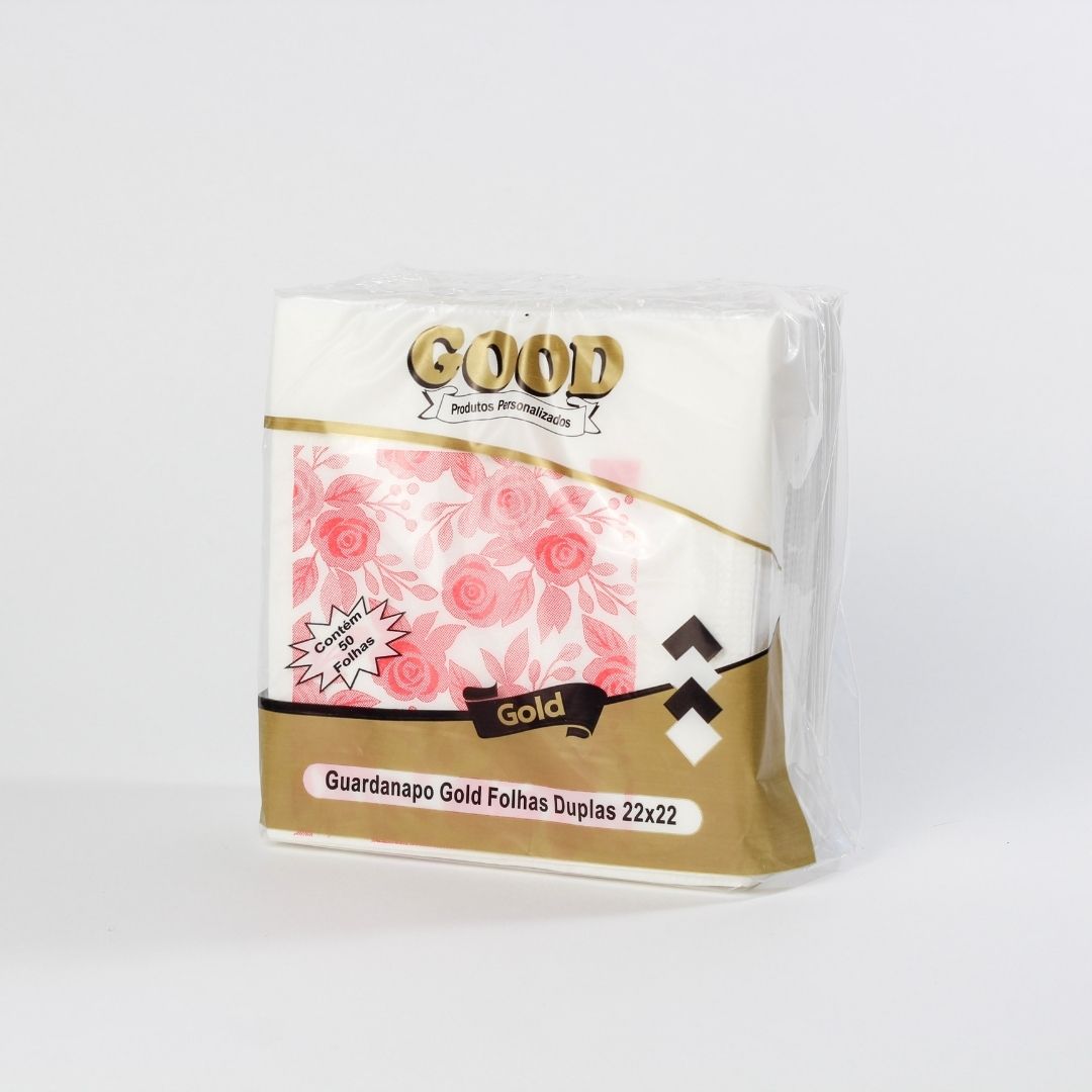 Guardanapo Good Gold 22x22 - Folhas Duplas - Coleção Encantos - Imagem 12