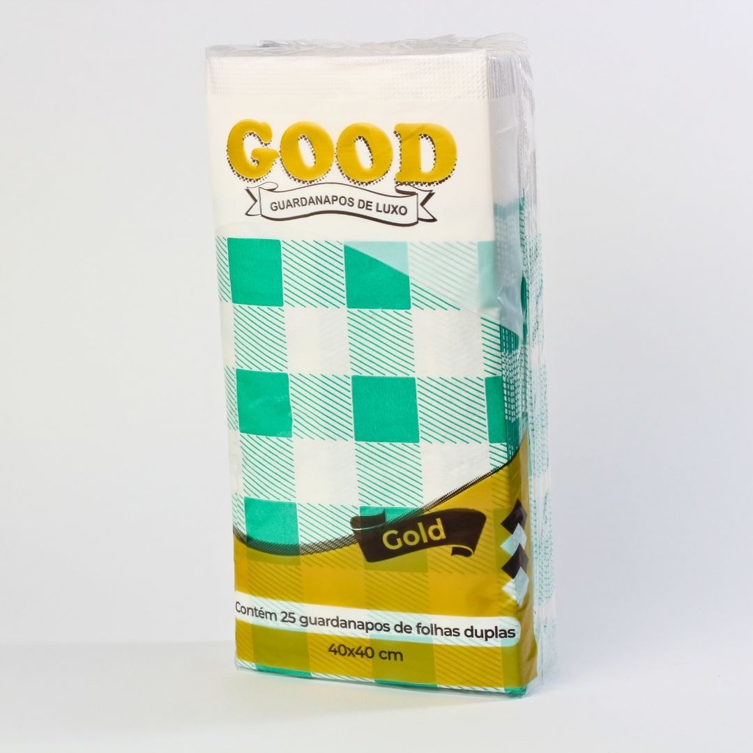 Guardanapo Good Gold 40x40 - Folhas Duplas - Coleção Encantos - Imagem 9