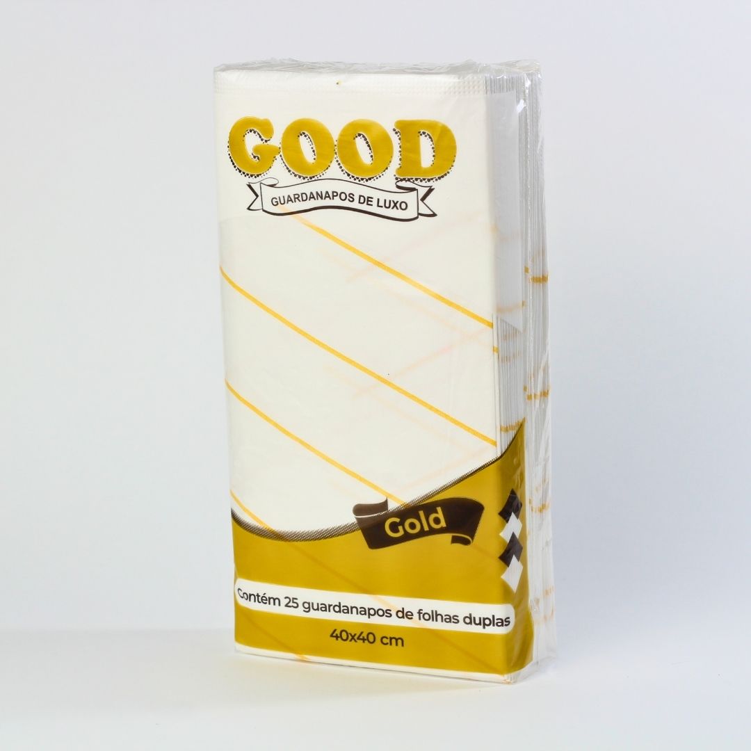 Guardanapo Good Gold 40x40 - Folhas Duplas - Coleção Encantos - Imagem 11